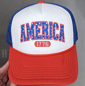 America Stars Trucker Hat