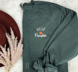 Hello Pumpkin Crewneck