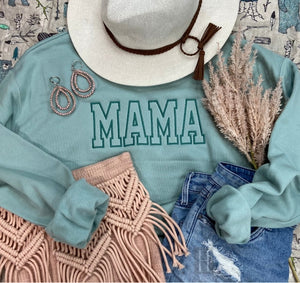 Mama Dust Blue Crewneck