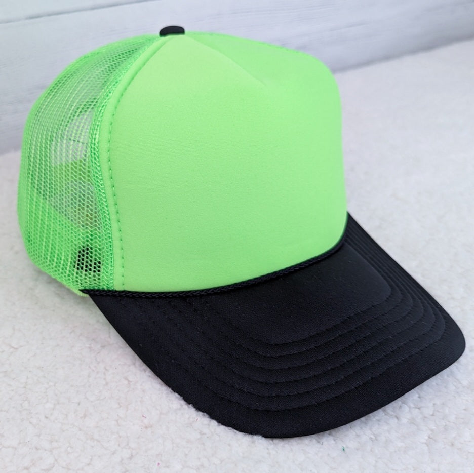 Neon Green Trucker Hat