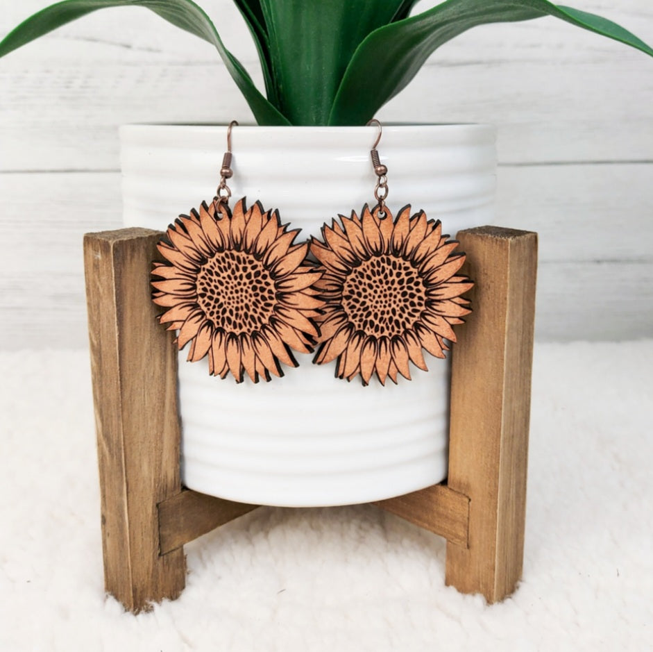 Sunflower Earrings